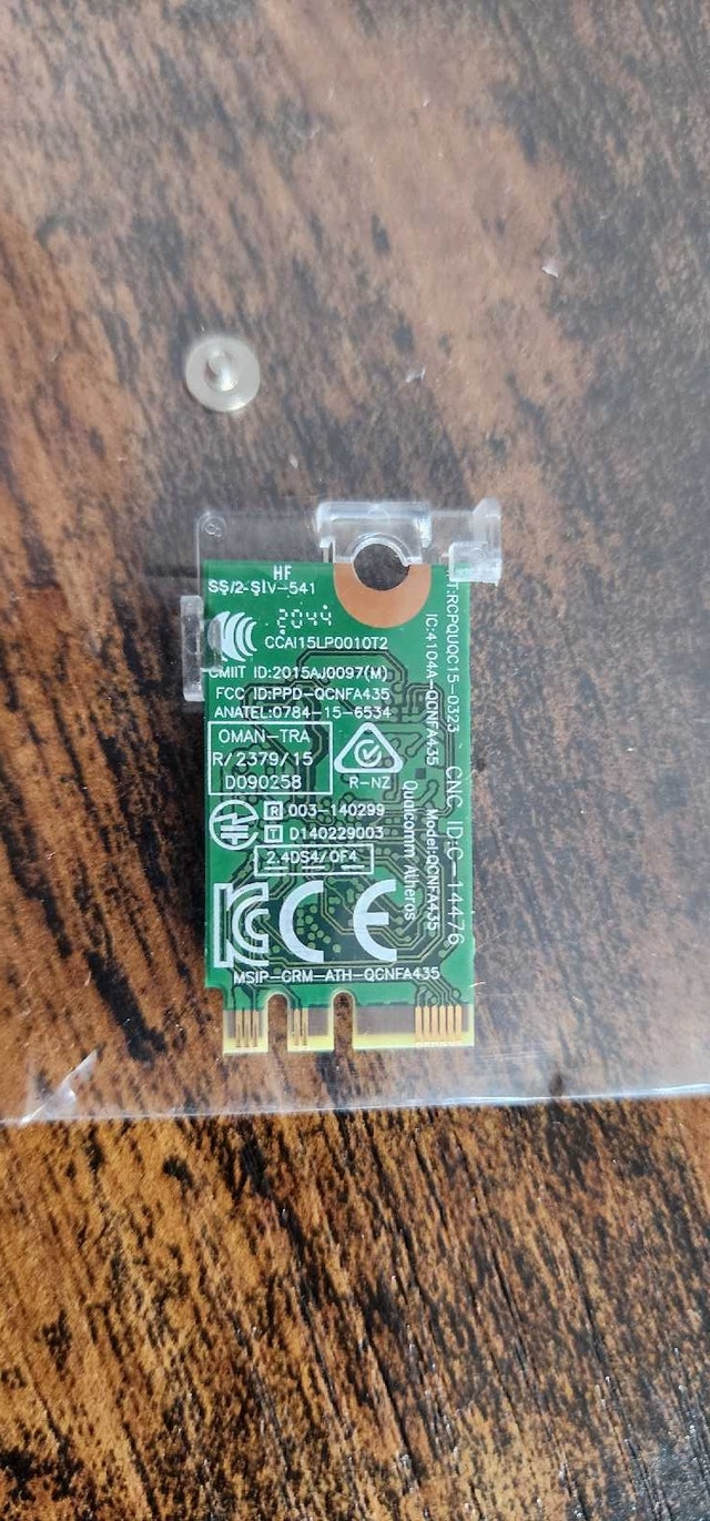 Genuine QUALCOMM Dell DW1810 Wireless WiFi WLAN Bluetooth M.2 - photo 2