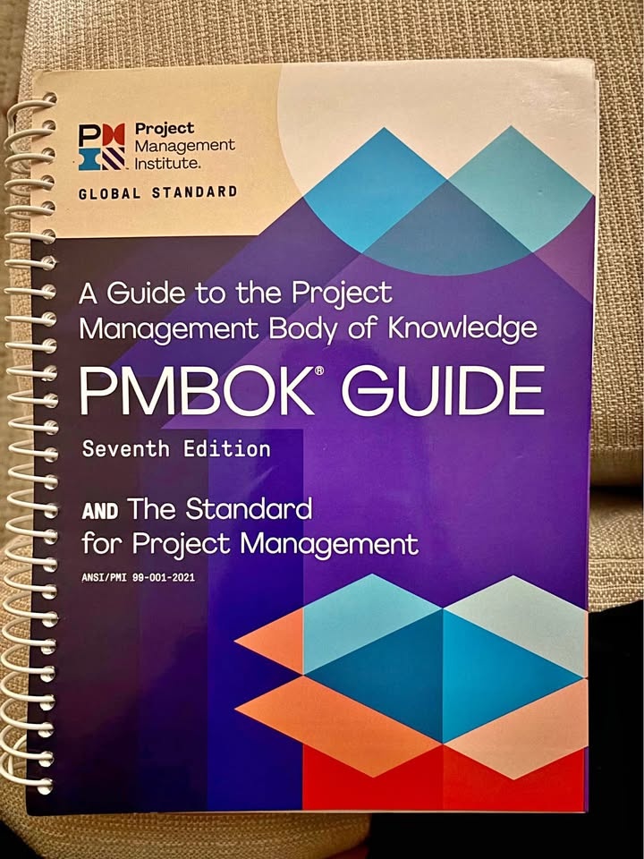 PMBOK GUIDE 7th Edition (spiral bound)