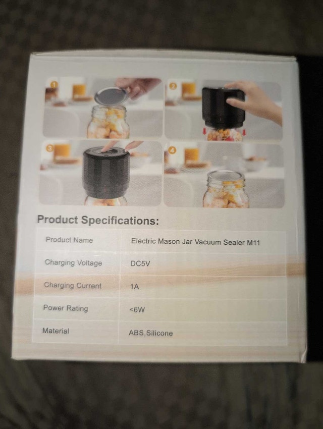 Electric Mason Jar Sealer - photo 4