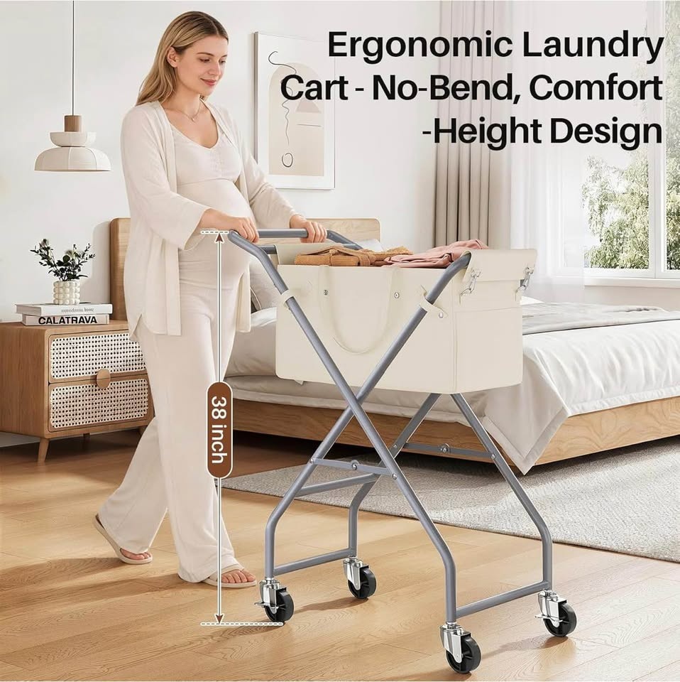 (New) Laundry Hamper Cart - photo 4