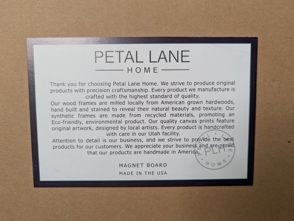 Petal Lane Home Magnetic Wall Art - photo 2