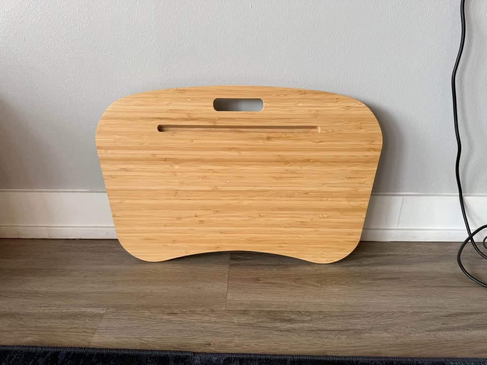 Bamboo Lap Desk with Handle - photo 2