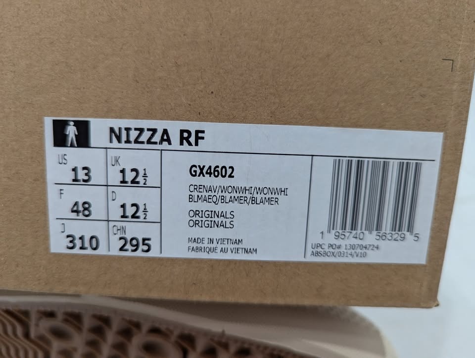 NEW adidas Nizza Lo RF Parley Crew Navy - photo 5