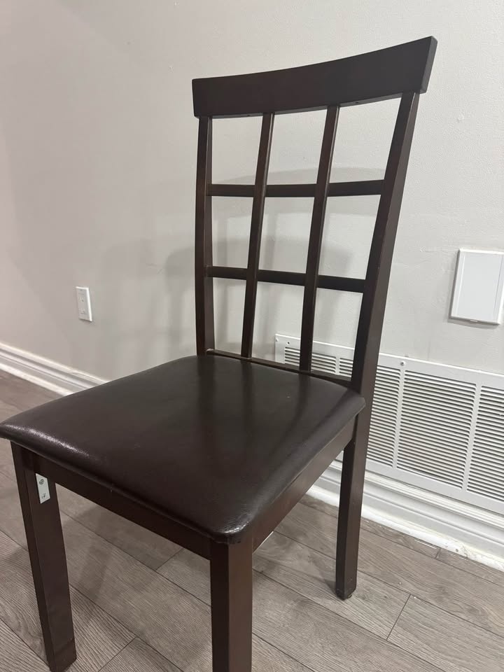 Wooden Dining Table with 6 Chairs - photo 3