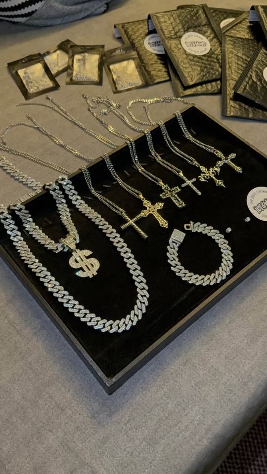 Brand new Iced out chains, bracelets, watches and pendants cubic - photo 2