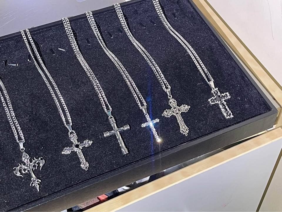 Cross Necklace-Pendant with chain - photo 2