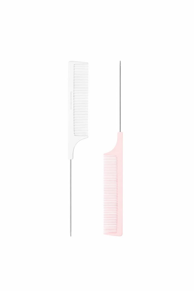 Brushworks Rat Tail Comb 2 Pack - photo 2