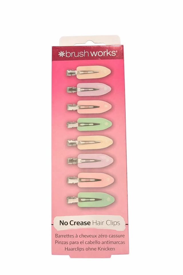 No crease hair clips 8 pack