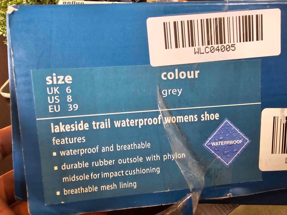 Mountain Warehouse Lakeside Womens Waterproof Trail Running Shoe - photo 5