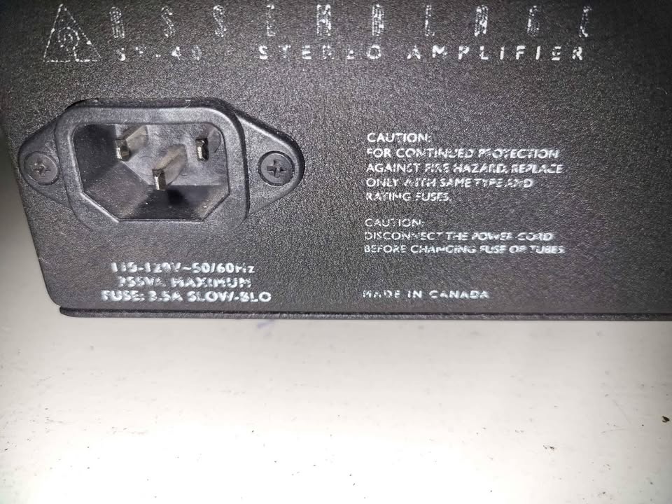 Assemblage ST40 Tube Amplifier - photo 5
