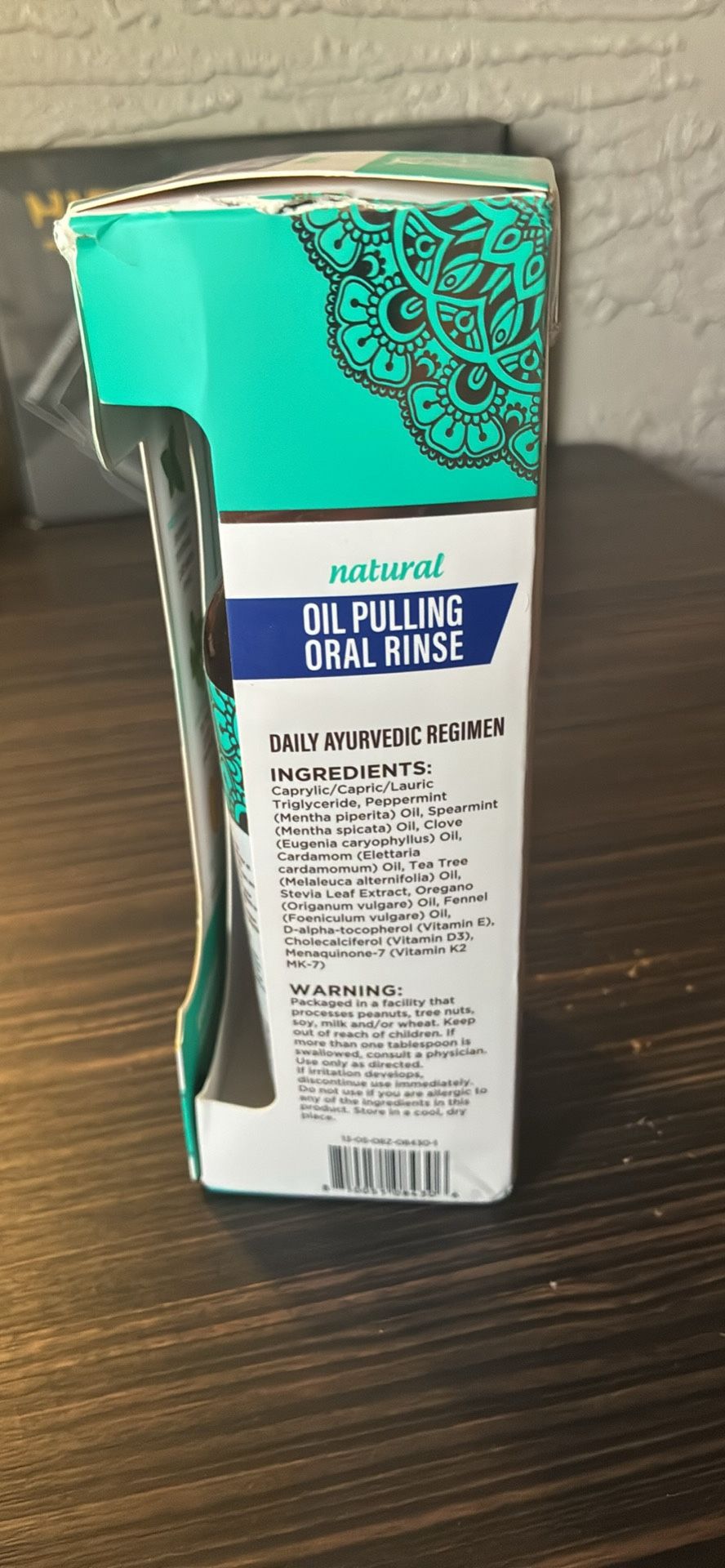 GuruNanda CocoMint Oil Pulling Mouthwash, 8 oz - photo 4