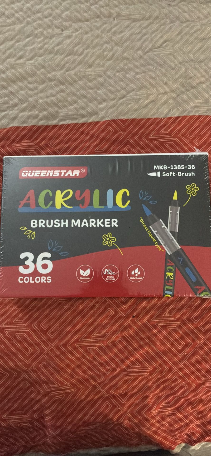 JRQ 36 Colors Acrylic Paint Markers - photo 2