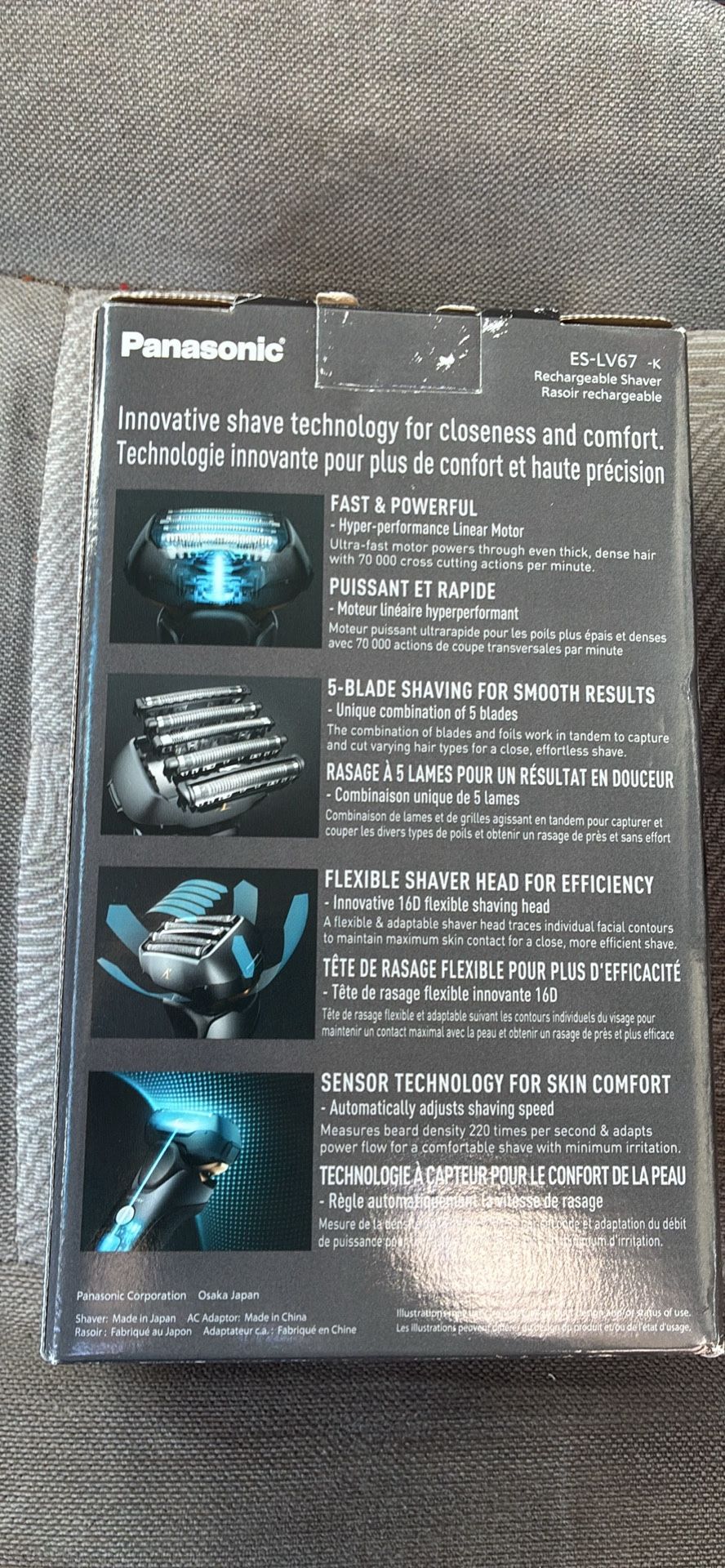 Panasonic Lv67 Electric Shaver - photo 4