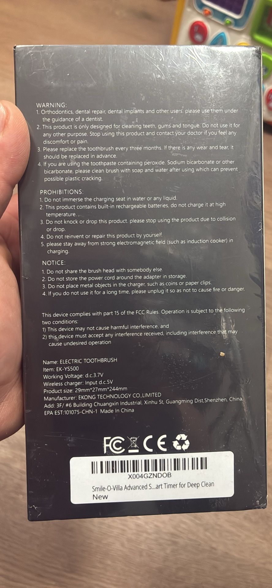 Advanced Sonic Electric Toothbrush with 4 Heads - photo 2