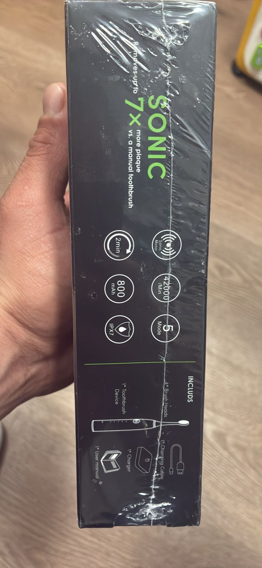 Advanced Sonic Electric Toothbrush with 4 Heads - photo 3