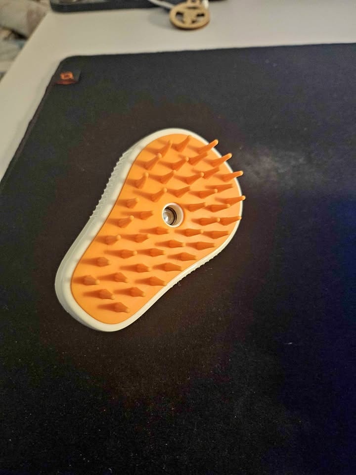Cat steam brush
