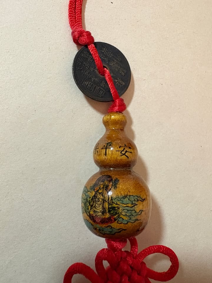 Hanging Car Charm Chinese Traditional Safety Lucky Pendant 平安車掛 - photo 2