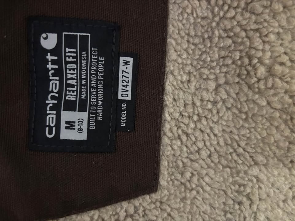 Carhartt Washed Duck Sherpa-Lined Vest - Women's Medium - photo 3