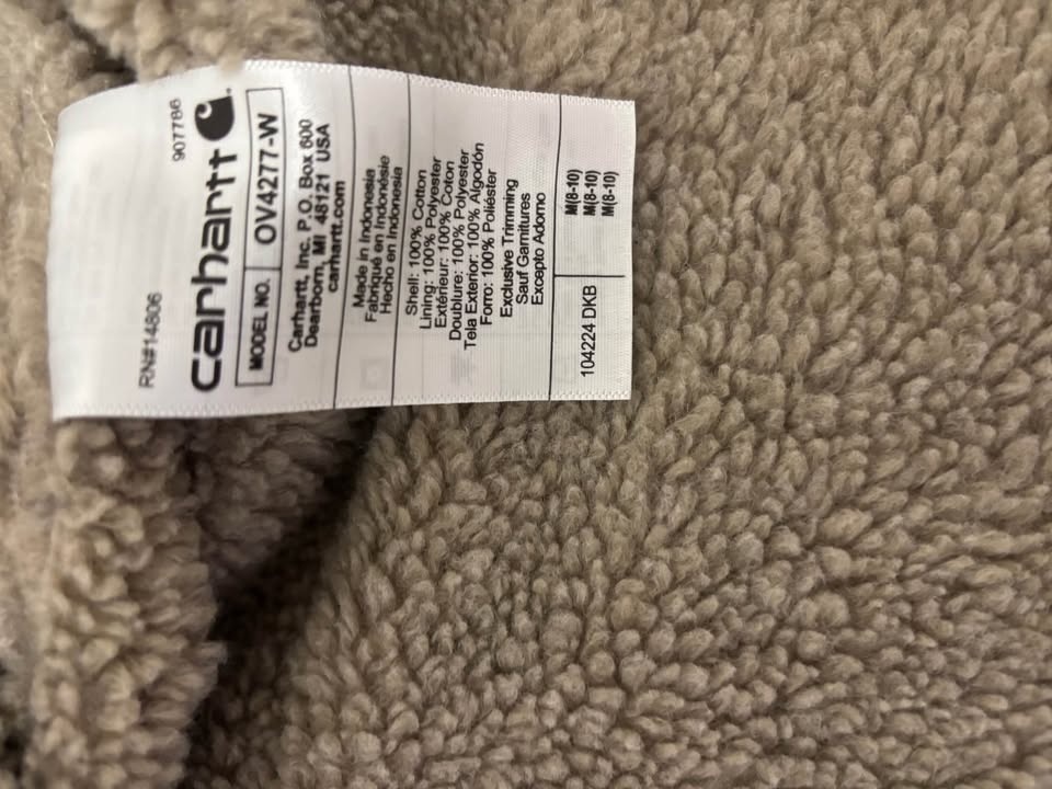 Carhartt Washed Duck Sherpa-Lined Vest - Women's Medium - photo 4