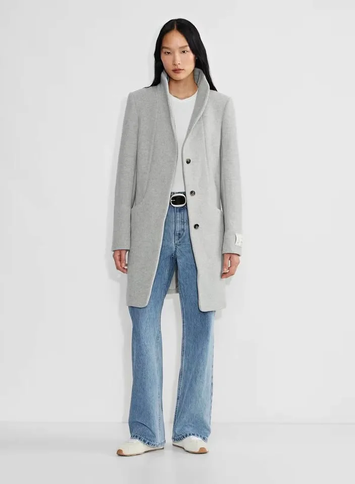 Aritzia Wilfred Cocoon Coat - Wool Cashmere thumbnail