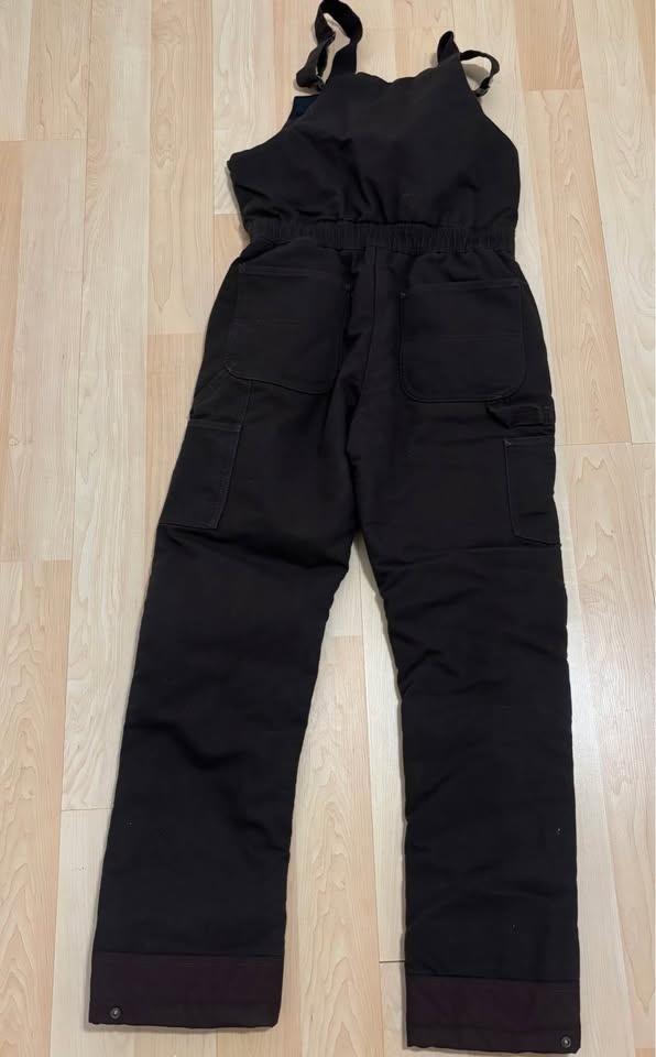 Carhartt Quilt-Lined Duck Bib Overalls - Women's Small brand new - photo 2