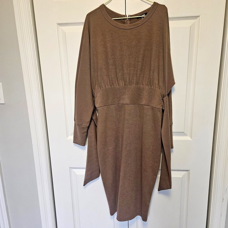 Fashion Nova Never Too Soft Midi Sweater Dress