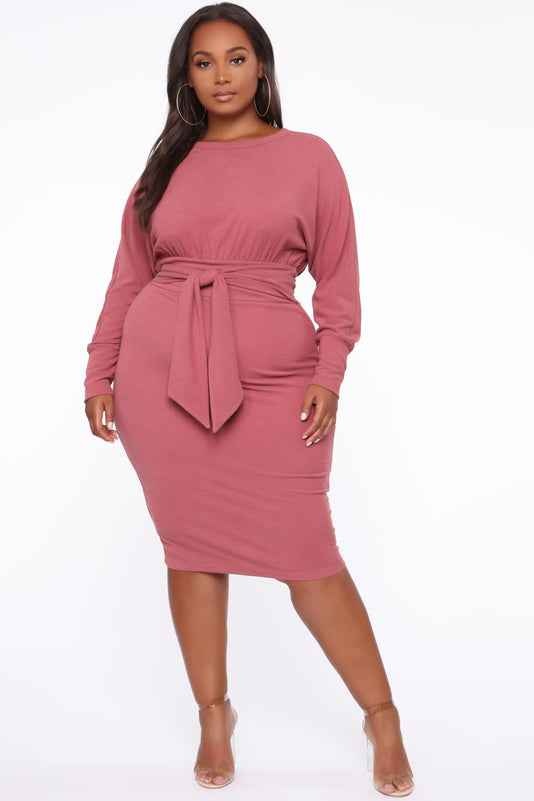 Fashion Nova Never Too Soft Midi Sweater Dress - photo 5