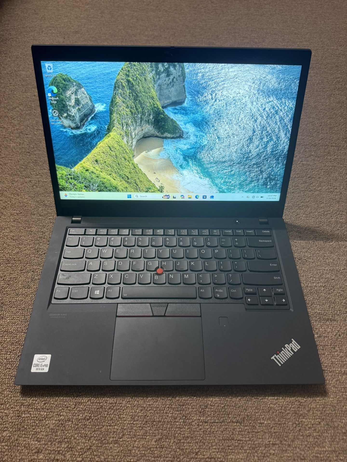 Laptop Lenovo ThinkPad T14 Gen 1 Touchscreen Laptop