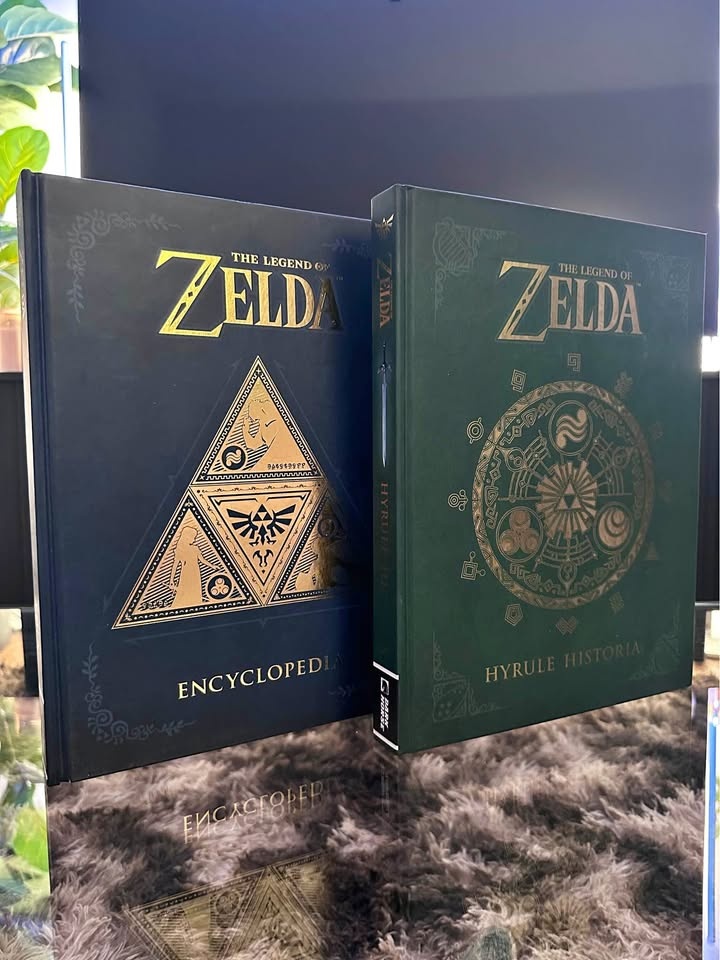 Zelda Encyclopedia & Hyrule Hardcover Books