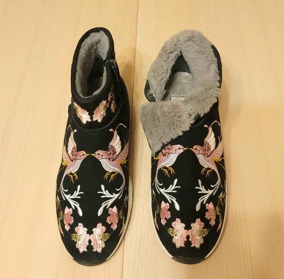 Ash Real Shearling Embroidered Booties – US 9 / EU 40 - photo 5