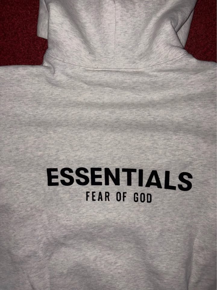 Light Oatmeal Essentials Hoodie - photo 3