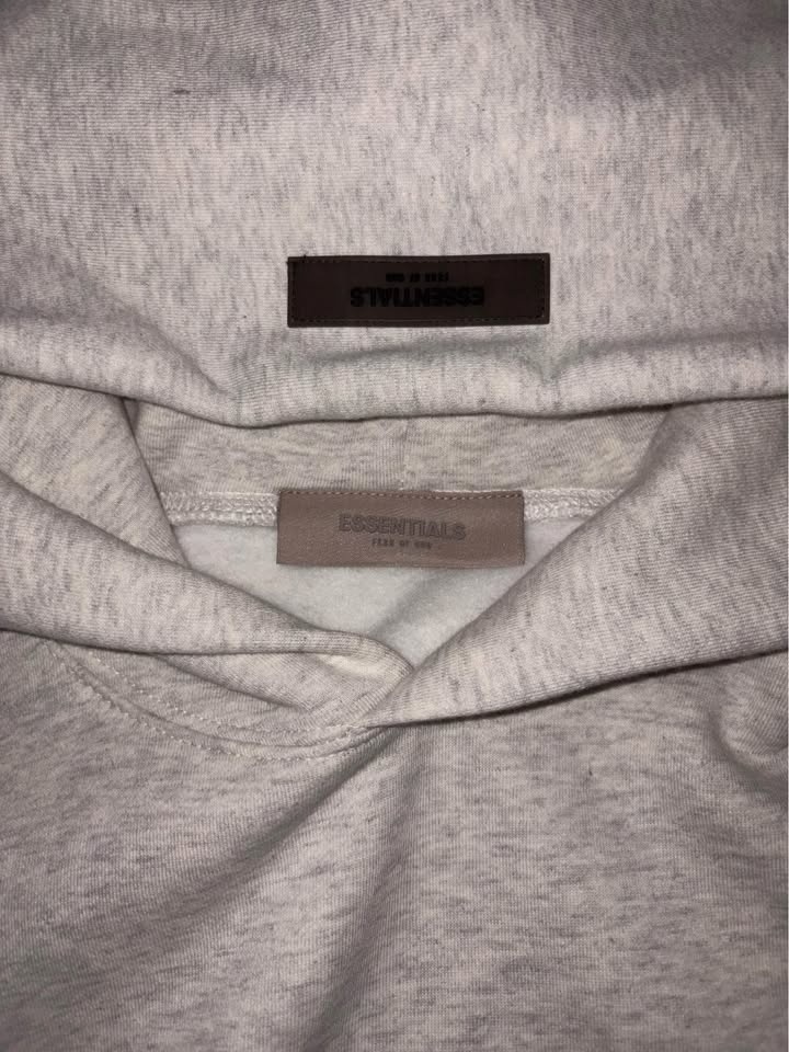 Light Oatmeal Essentials Hoodie - photo 4