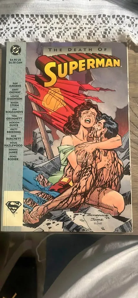 The Death of Superman First Printing thumbnail