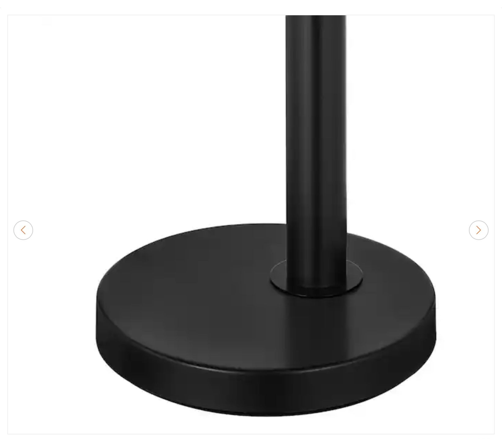 Hampton Bay Elmcroft Matte Black Farmhouse Table Lamp - photo 5