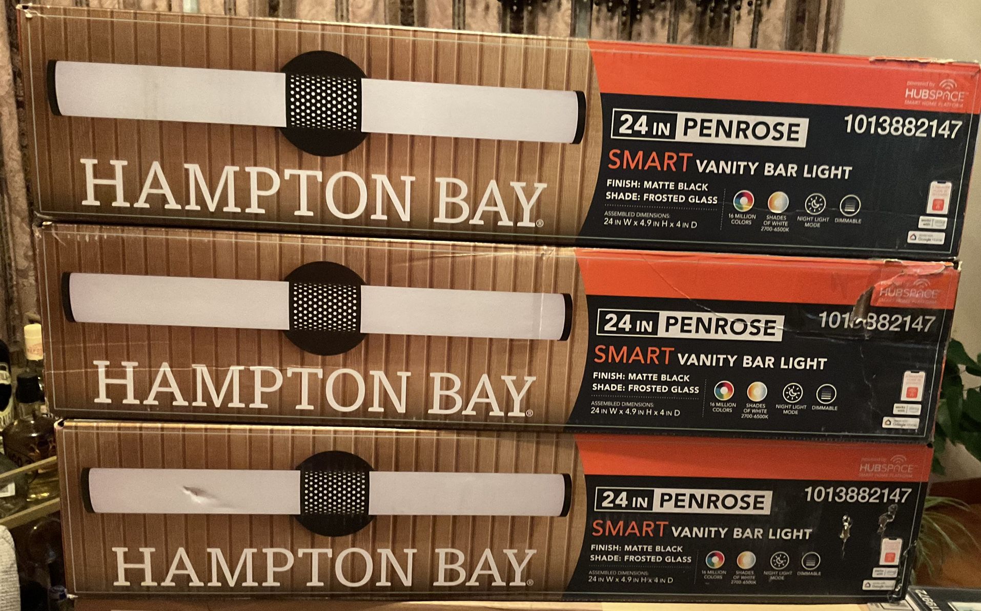 Hampton Bay PENROSE 24" SMART LED Vanity Light - New