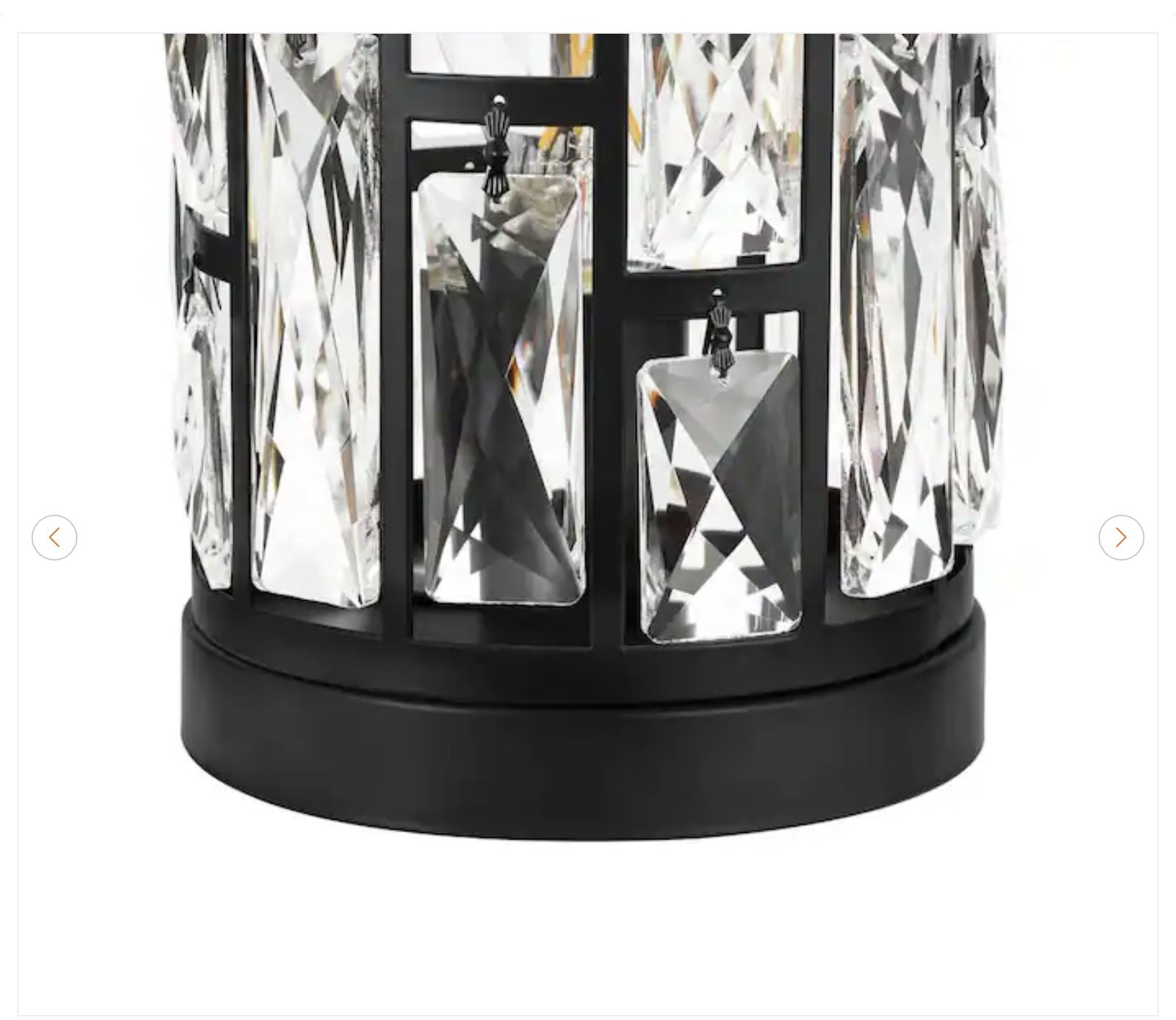 Hampton Bay Kristella Desk Uplight Lamp - New - photo 4