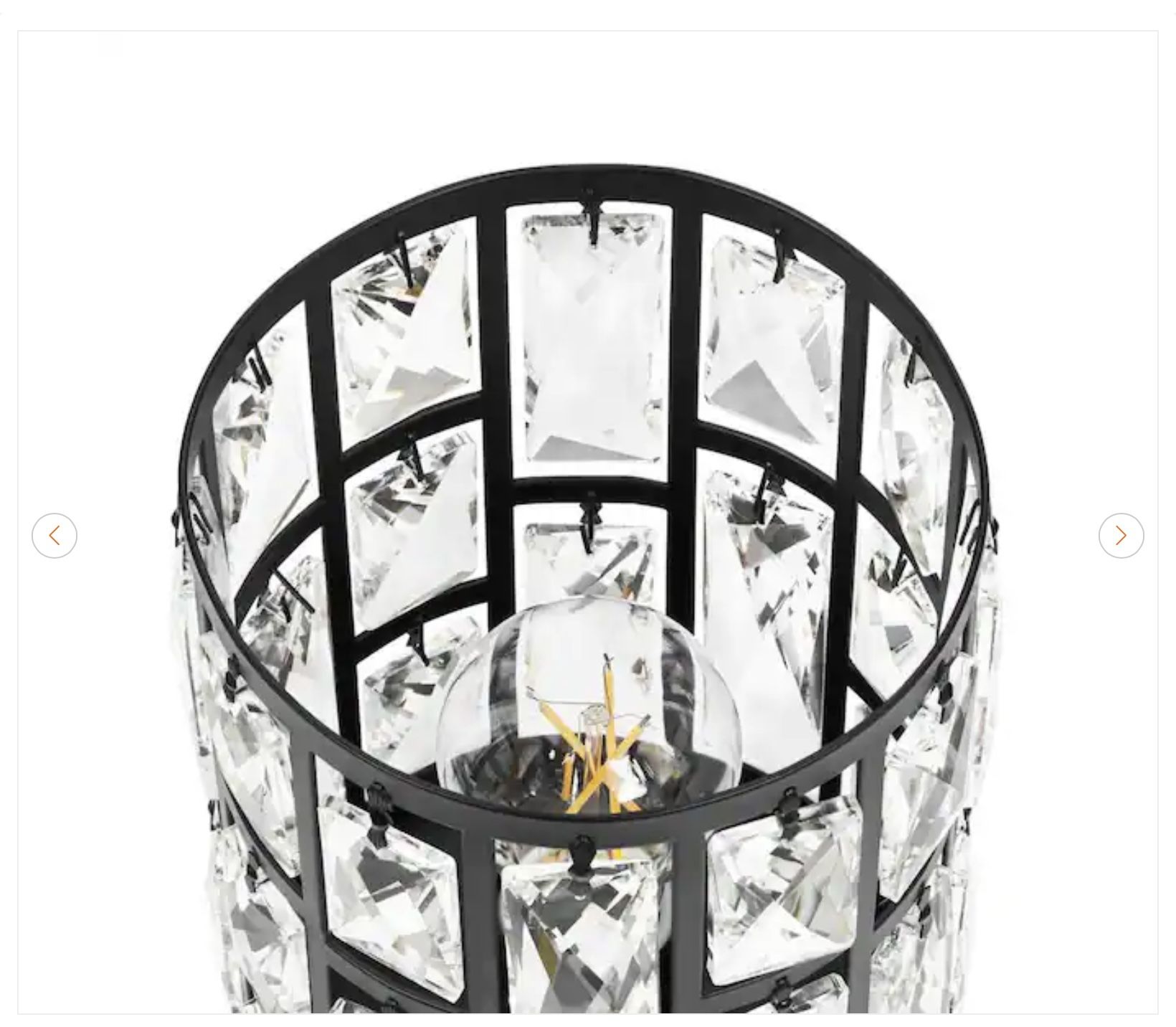 Hampton Bay Kristella Desk Uplight Lamp - New - photo 5