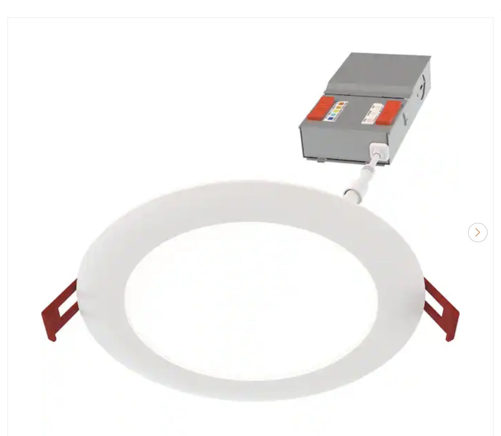 Contractor Select WF 6 in. LED Recessed Light - New