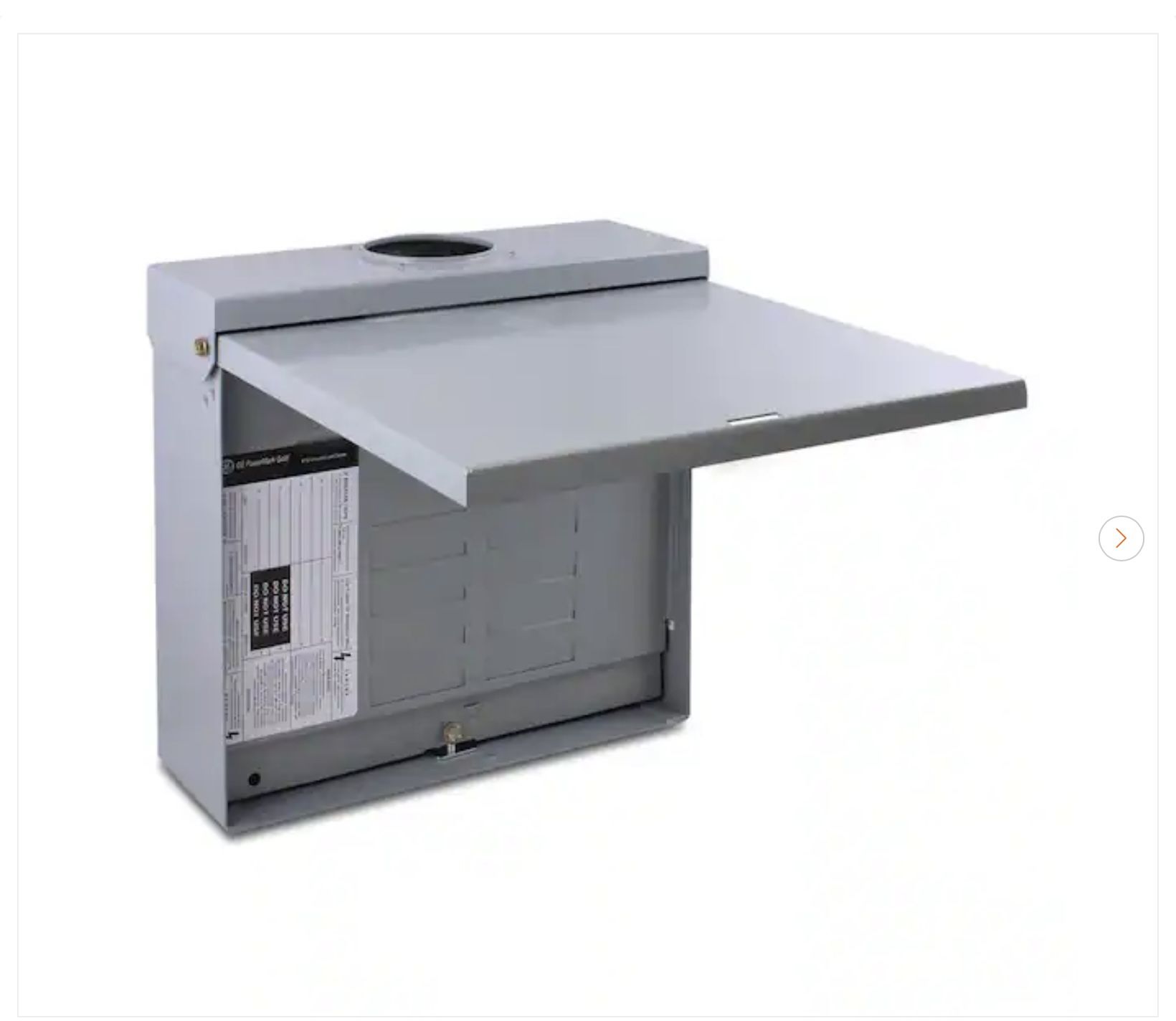 GE PowerMark Plus 125 Amp 6-Space 12-Circuit Outdoor Breaker Pan