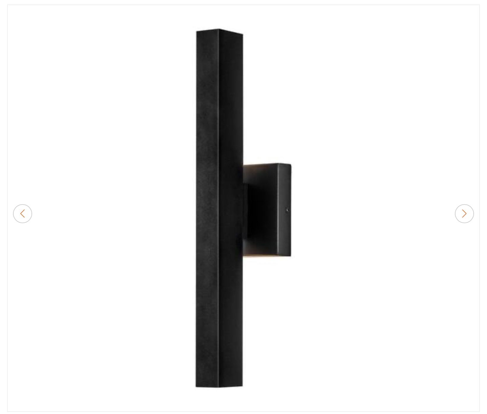 Felix Black Outdoor LED Wall Sconce - New (11 Available) - photo 2