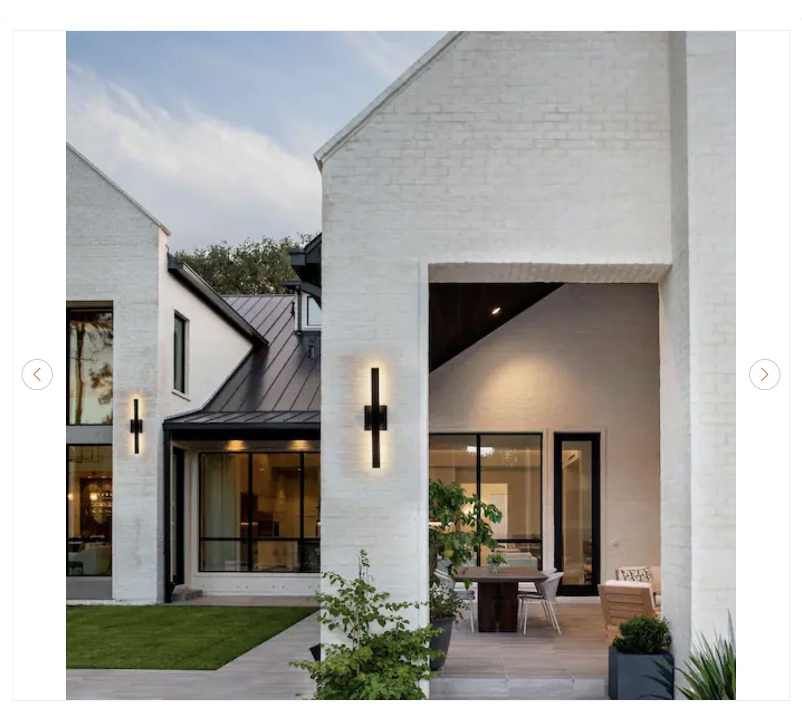 Felix Black Outdoor LED Wall Sconce - New (11 Available) - photo 3