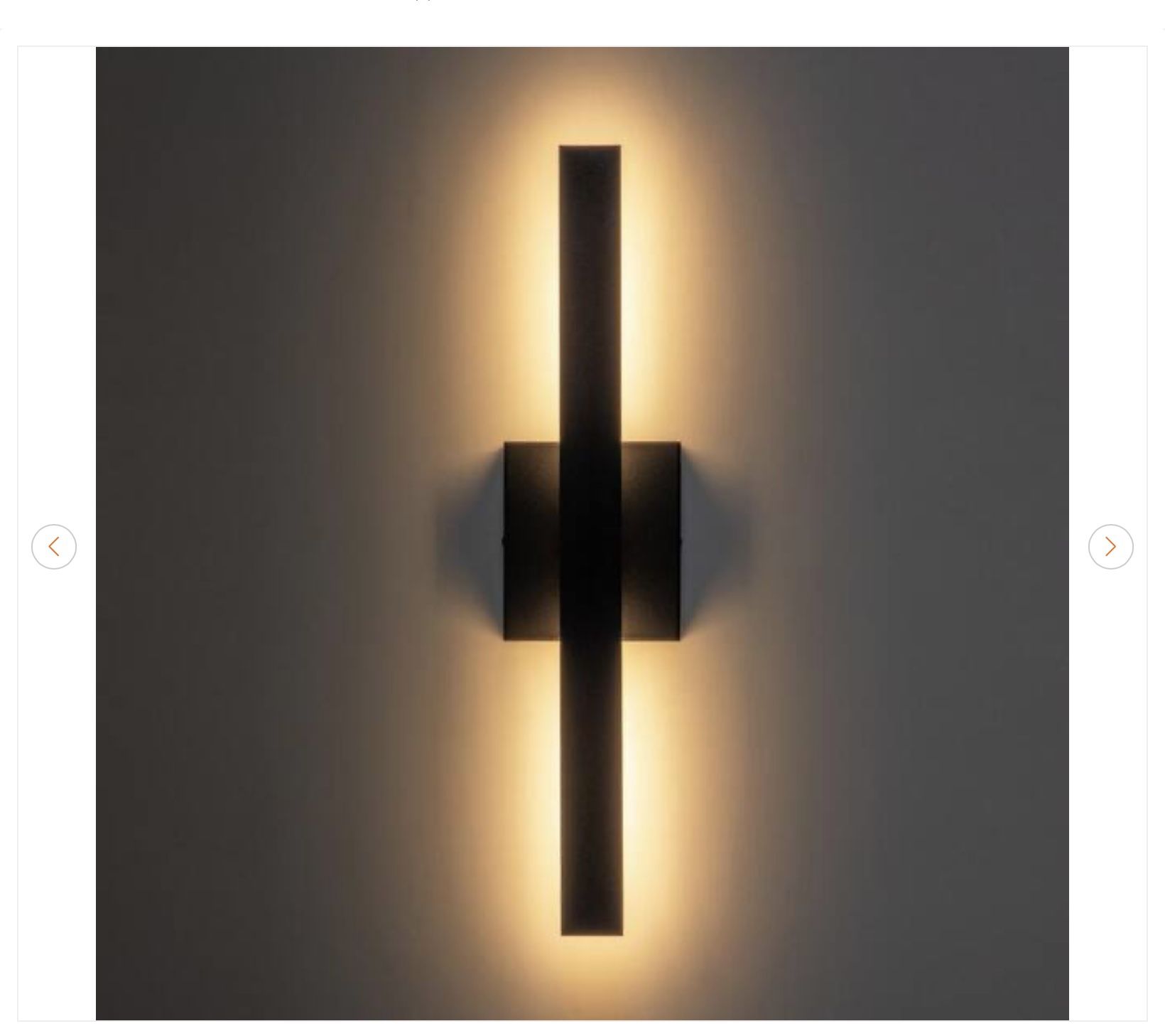 Felix Black Outdoor LED Wall Sconce - New (11 Available) - photo 5