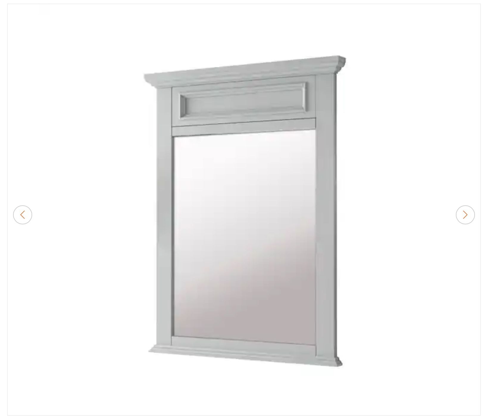 Home Decorators Collection Sadie Mirror - Dove Gray - photo 2