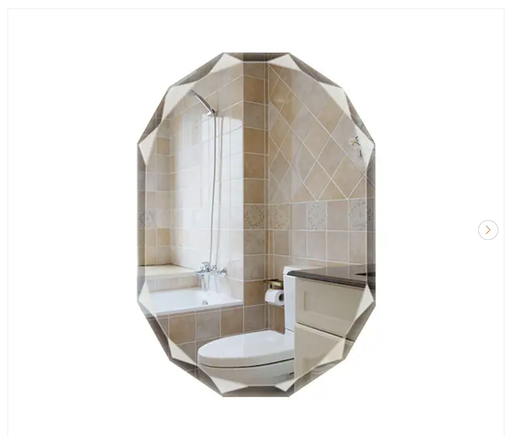 24 in. W x 36 in. L Beveled Edge Bath Vanity Mirror - New