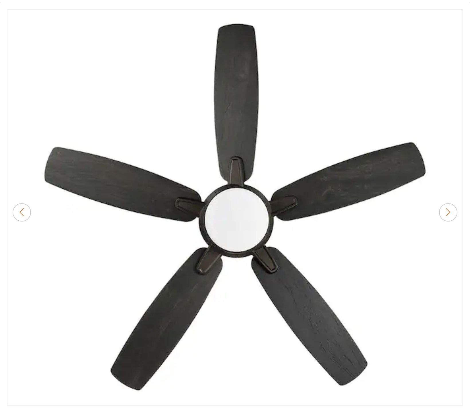 Fawndale 46" LED Bronze Ceiling Fan w/ Light Kit & Remote - photo 2
