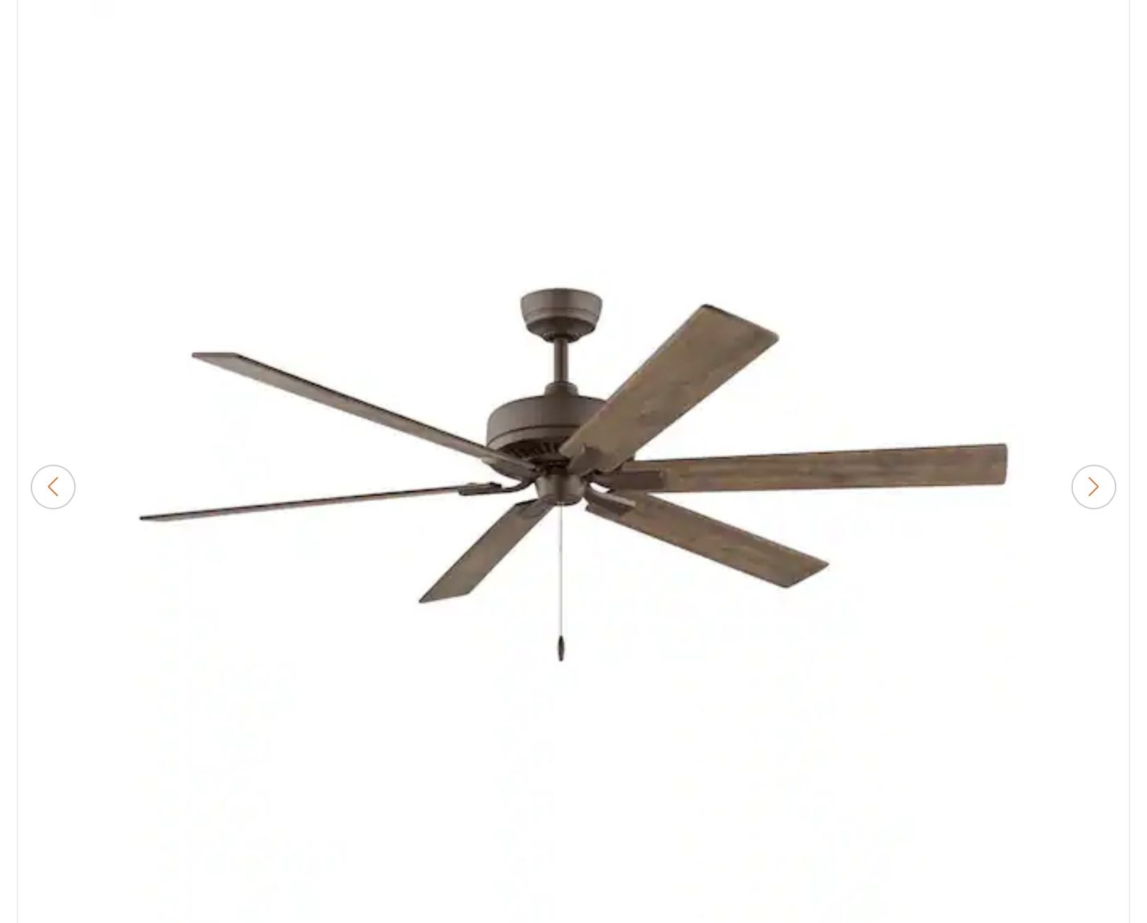 Hampton Bay Dalton 60 in. Indoor/Outdoor DC Ceiling Fan - New - photo 4