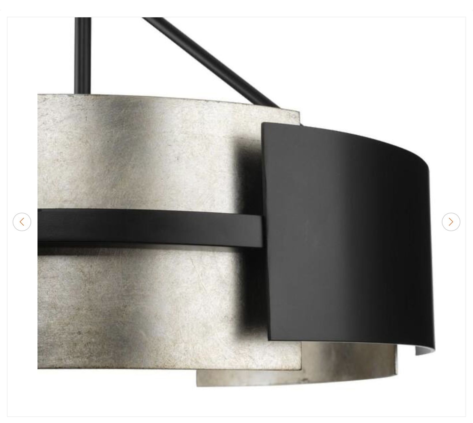 Progress Lighting Lowery 19" Matte Black Semi-Flush Mount Fixtur - photo 3