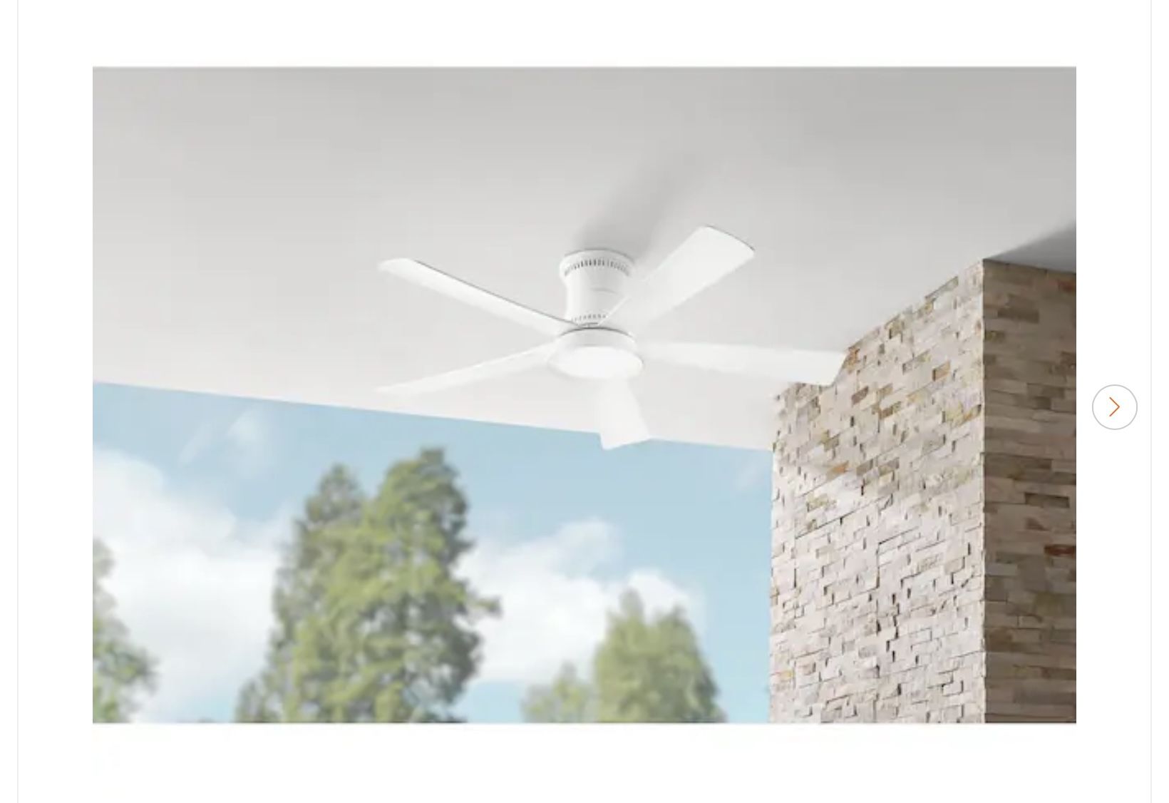 New Hampton Bay Hawkspur 52" Low Profile Ceiling Fan - photo 3