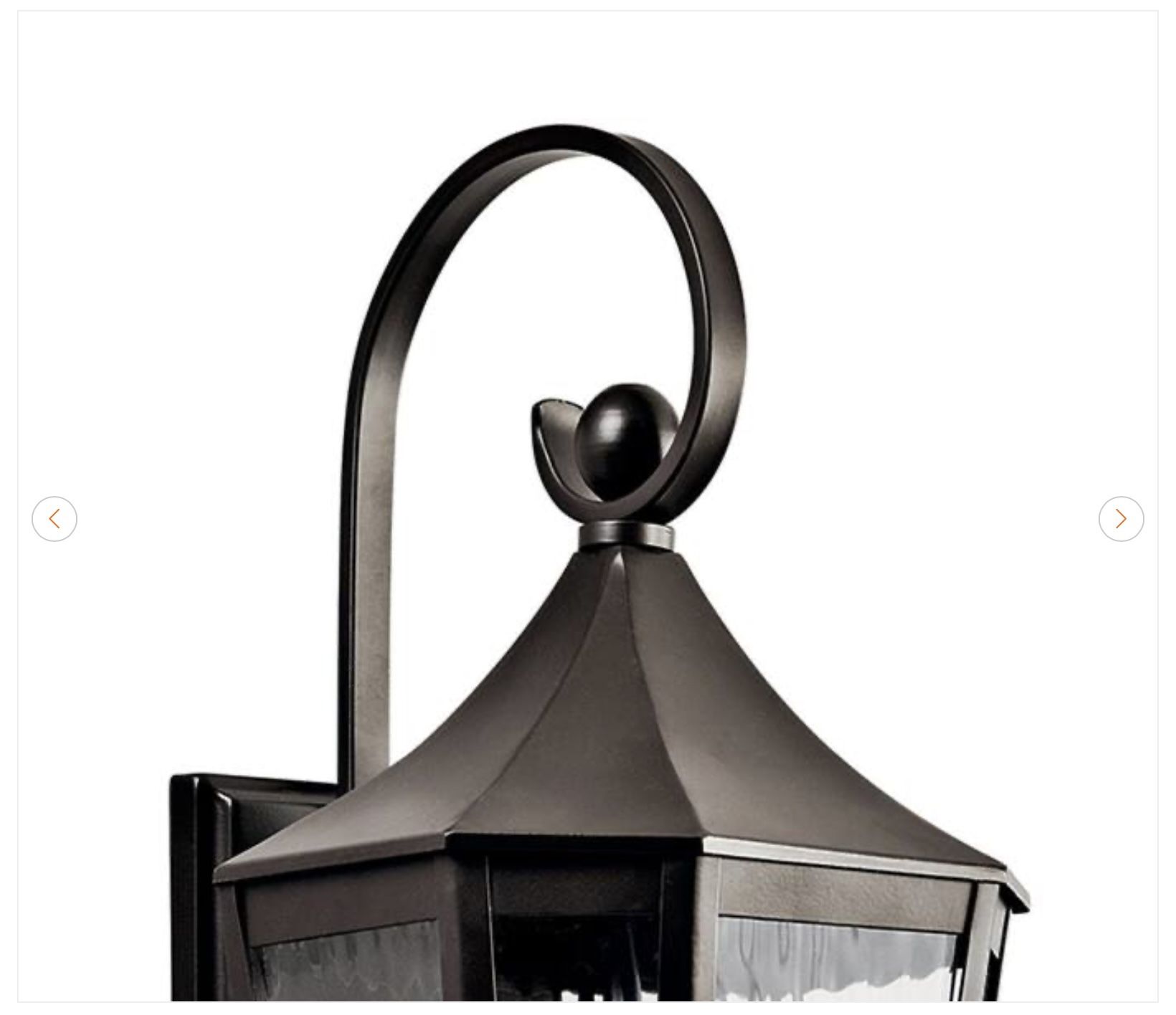 KICHLER Rochdale 24.25 in. 2-Light Olde Bronze Outdoor Wall Lant - photo 4
