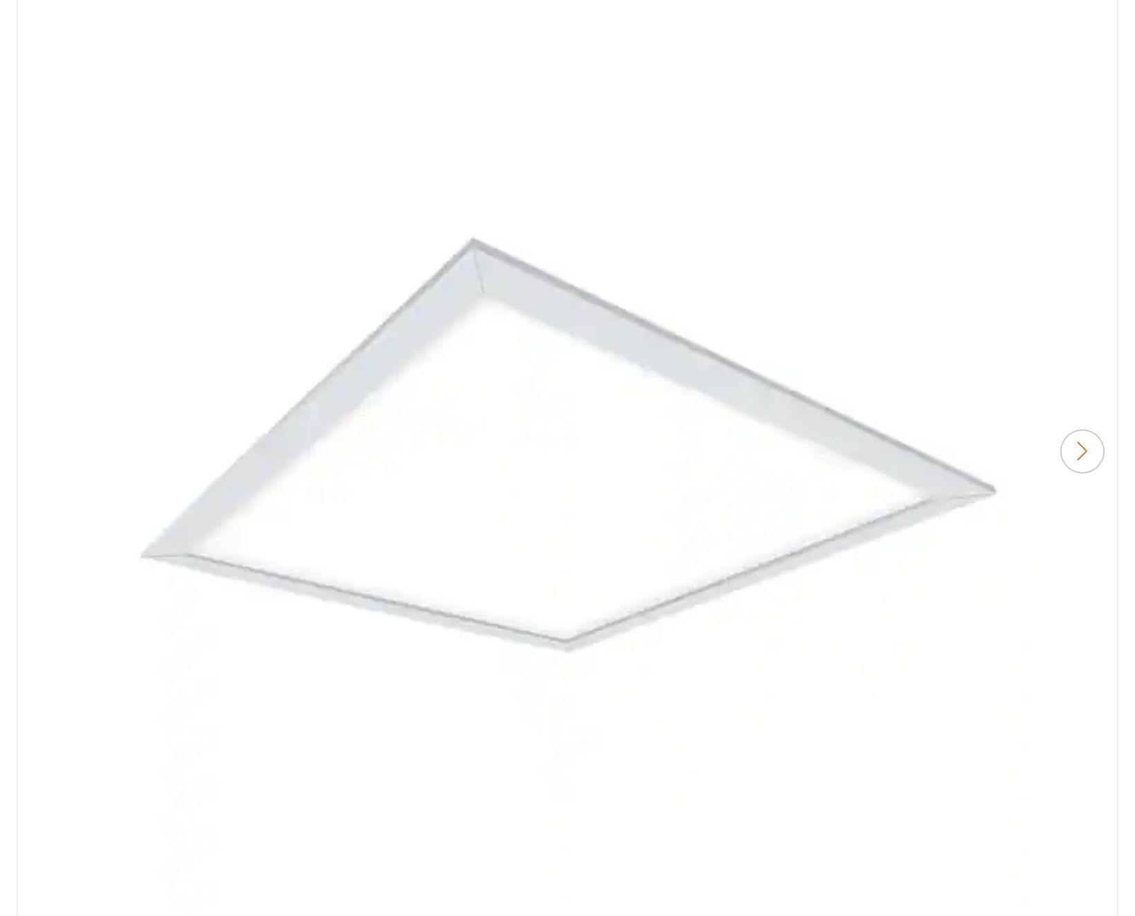 Metalux 2x2 LED Panel Light 3416 Lumens 4000K - New (4 Available